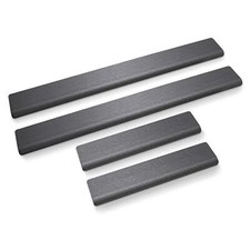 Einstiegsleisten Zierleisten Kantenschutz Edelstahl Auto für Fiat Panda III 12-