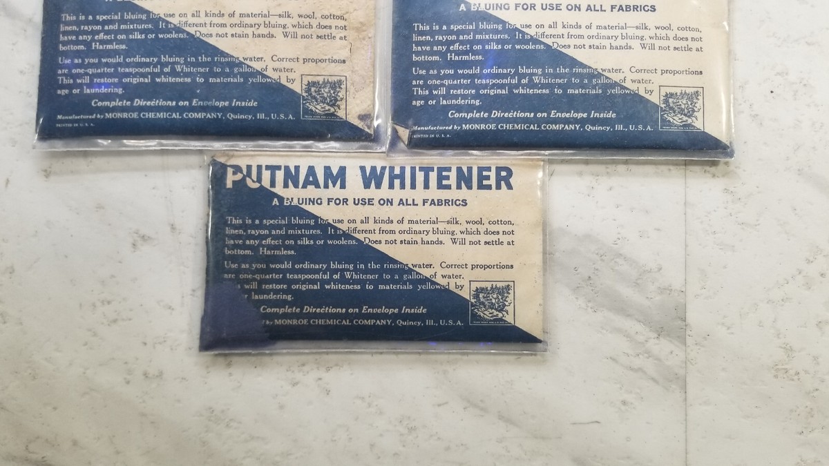 Vintage Putnam Fadeless Dyes/Tints USA New Old Stock Lot of