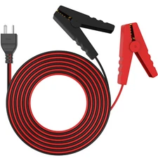 12V DC Battery Generator Charging Cable V-Type 15A 12ft, Fits Predator, Champion