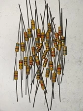 1M 10% 0,5W , 10 pcs  ISKRA  Carbon film resistor NOS Vintage