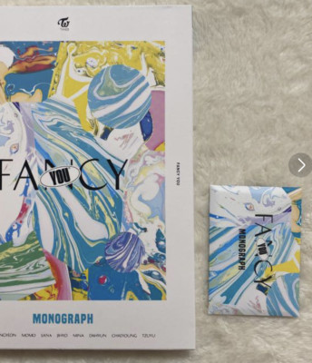 TWICE Fancy monograph Photobook Complete Full Set K-Pop PHOTOCARDS
