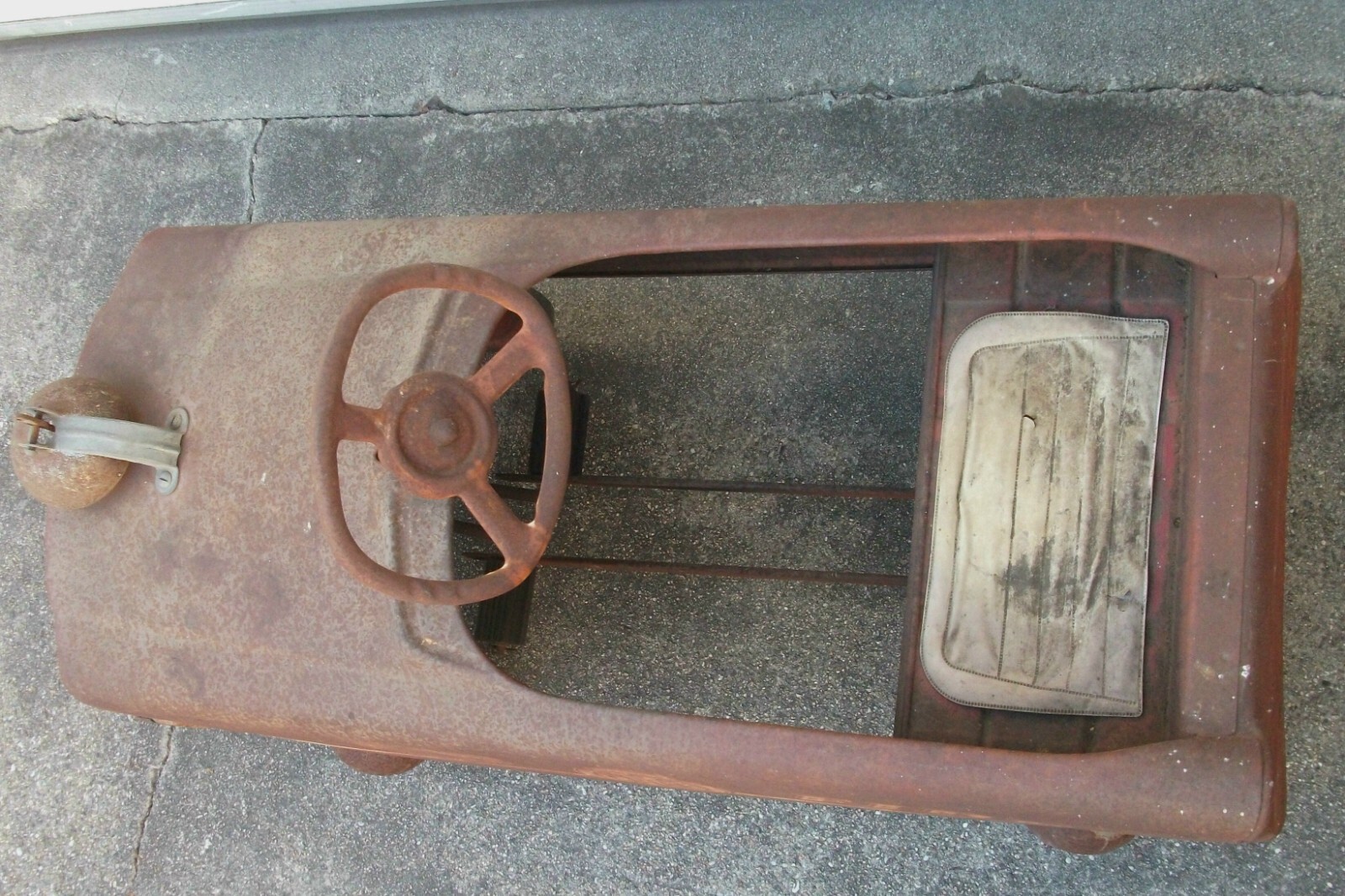 Vintage Chief Fire Engine Pedel Car, Restorable Condition, Complete w