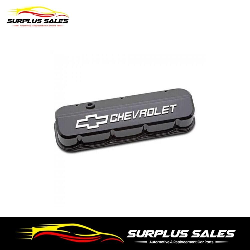 141-868 Proform GM Licensed Slant Edge Rocker Covers Chev 454 Big Block ...