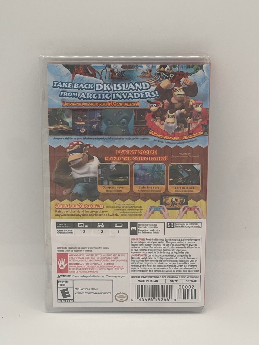 Donkey Kong Country: Tropical Freeze (Nintendo Switch, 2018