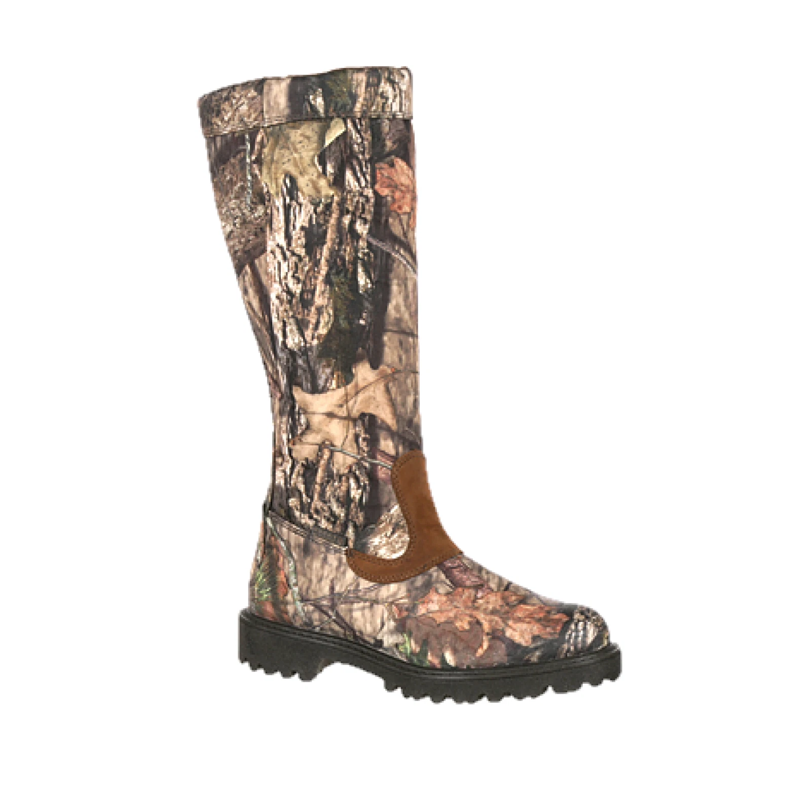 Rocky® Men's Low Country Waterproof Snake Mossy Oak Camo Boots RKS0232