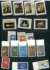 Poland  1962 and up 3 Sheets+stamps Complete sets MNH 14905