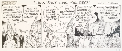 RARE~ ZIPPY the Pinhead~ Bill GRIFFITH ~Daily Strip 