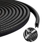 32ft U-Shape Car Door Edge Guard Molding Trim Rubber Edge Strip Seal Protector