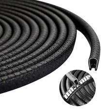 32ft U-shape Car Door Edge Guard Molding Trim Rubber Edge Strip Seal Protector