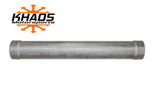 4 Muffler Delete Pipe 30 Aluminized Steel Duramax Cummins Powerstroke Exp Both
