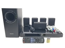 Panasonic SA-PT480 DVD 5.1 Home Theater Sound System 6 Speakers W/Remote TESTED