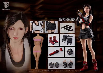 STAR MAN MS-010a 1/6ファイナルファンタジーVII ティファ 1/6 STAR MAN MS-010A Fantasy Goddess Tifa with Movable Eyes Head
