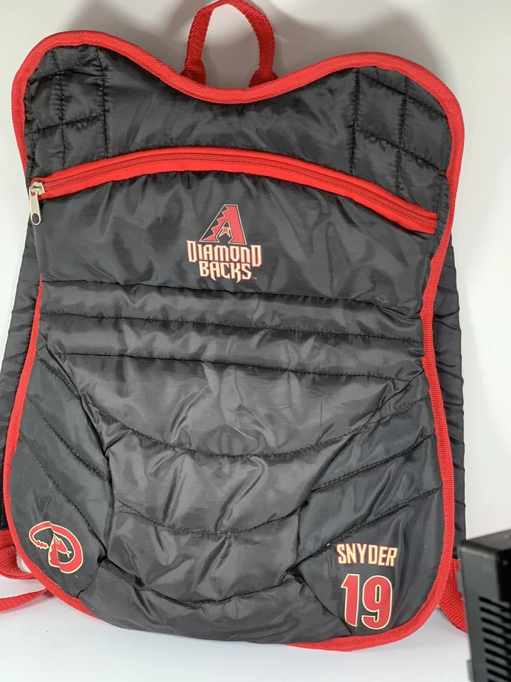 Arizona Diamondbacks Christopher Snyder backpack look-alike chest protector - Image 3 of 4