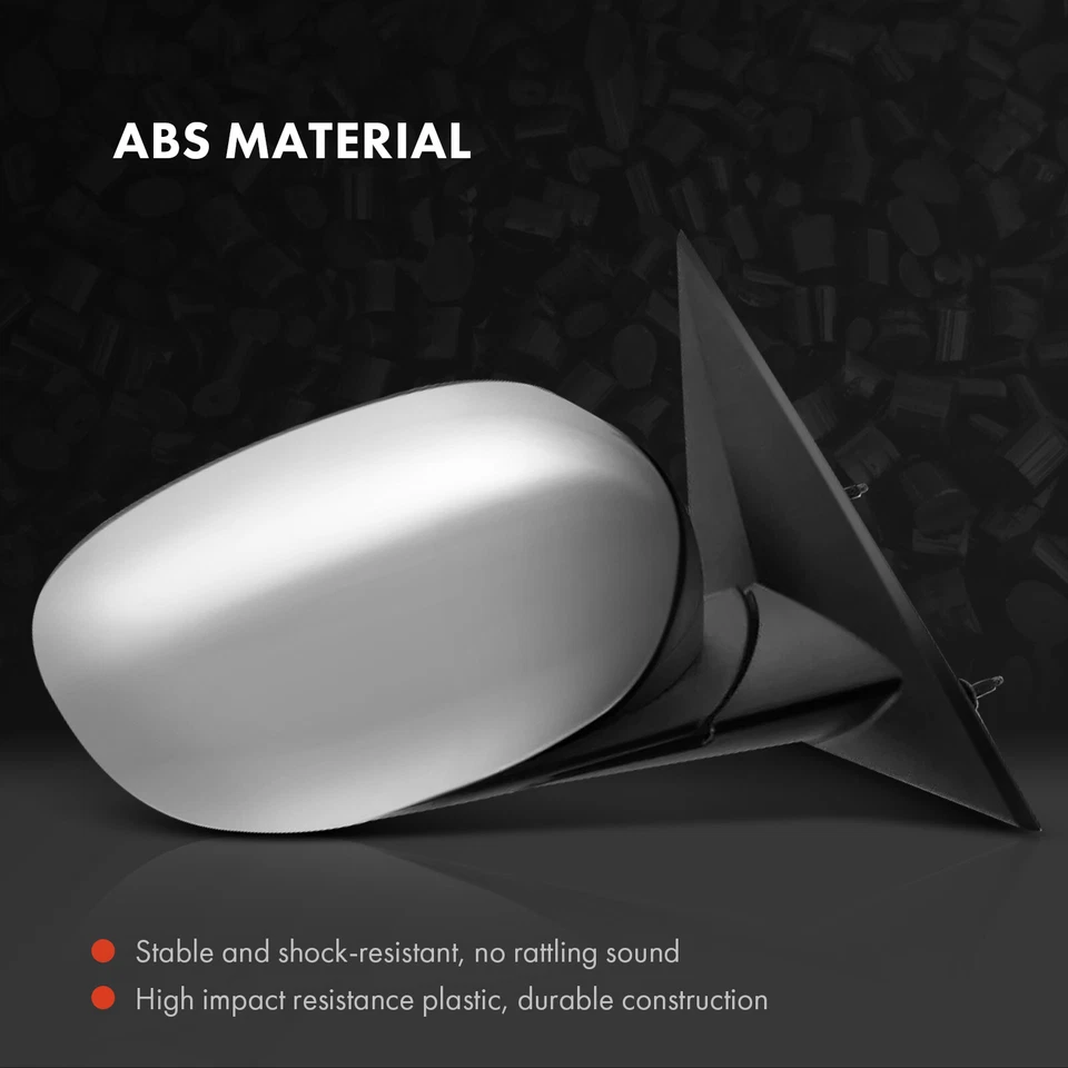 2x Chrome Power Heater Mirror with Power Adjust for Dodge Magnum Chrysler 300 - Image 3 of 4