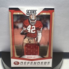 Ronnie Lott Cards, Rookie Card and Autographed Memorabilia Guide 11