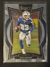 2024 Panini Select - Concourse Rico Dowdle #90