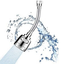 Sink Faucet Attachment, Movable Kithchen Faucet Head 360 Rotatable Faucet Sp...
