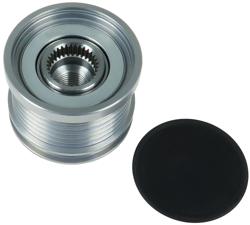 Alternator Freewheel Pulley fits Ford Focus II Turnier 6-Groove OAP AMA0056