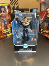 McFarlane Toys DC Multiverse Animated Superman Black Suit Variant Figure