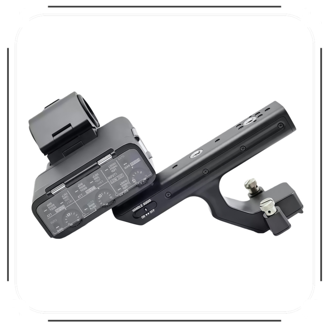 99% New handle assy with Mic holder parts for Sony ILCE-7M4 