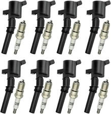 8Pcs DG508 Ignition Coil Pack & SP479 Spark Plugs Compatible with Ford Explorer