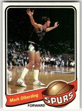 1979-80 Topps Mark Olberding Rookie #98 San Antonio Spurs RC