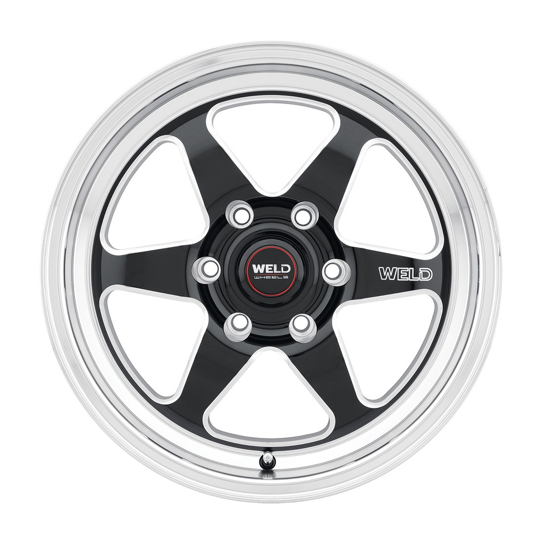 Weld Racing Wheels Ventura 6 Street 20x9.5 +28 Black 6x139.7 6x5.5 (QTY 1)