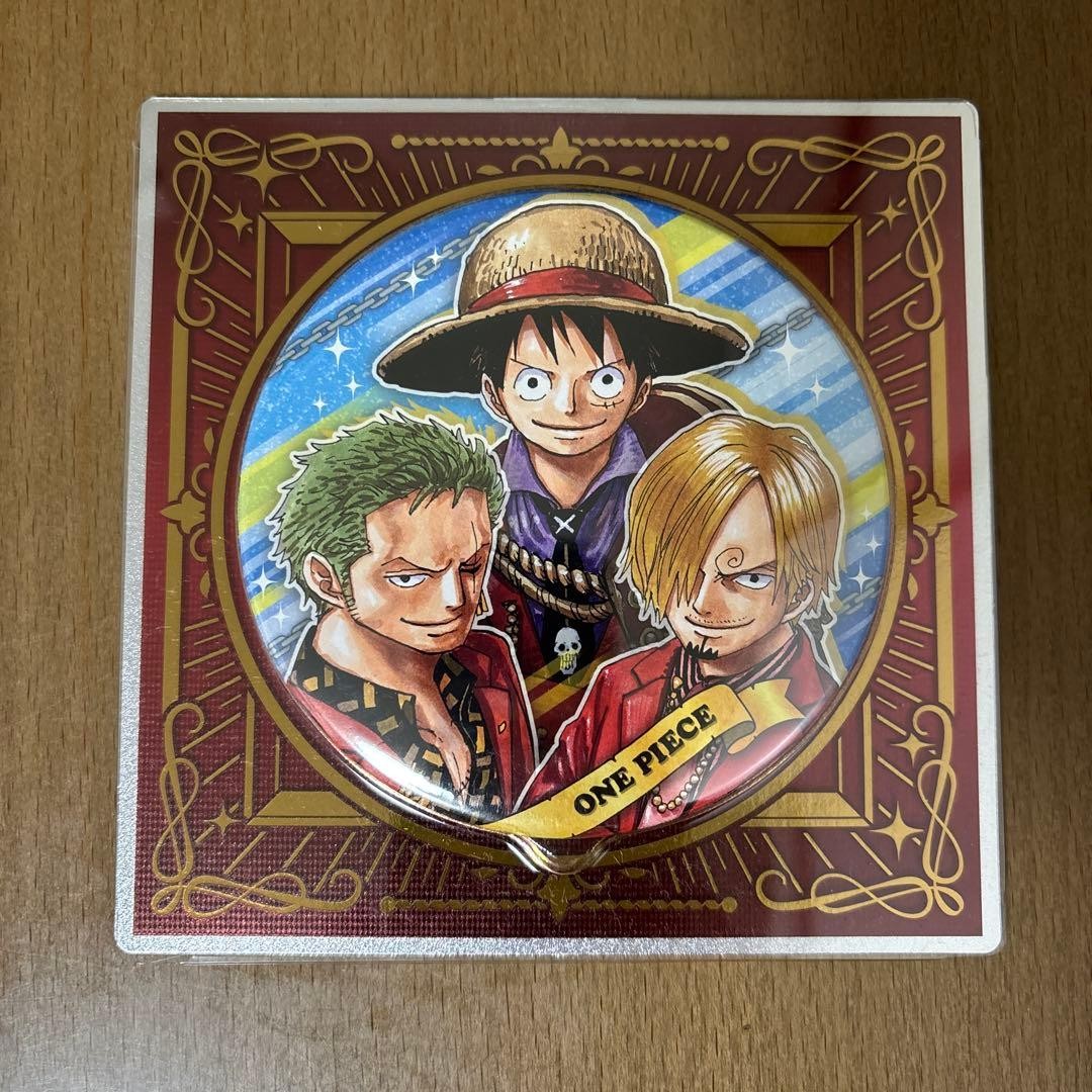 One Piece Big Can Badge Luffy Zoro Sanji