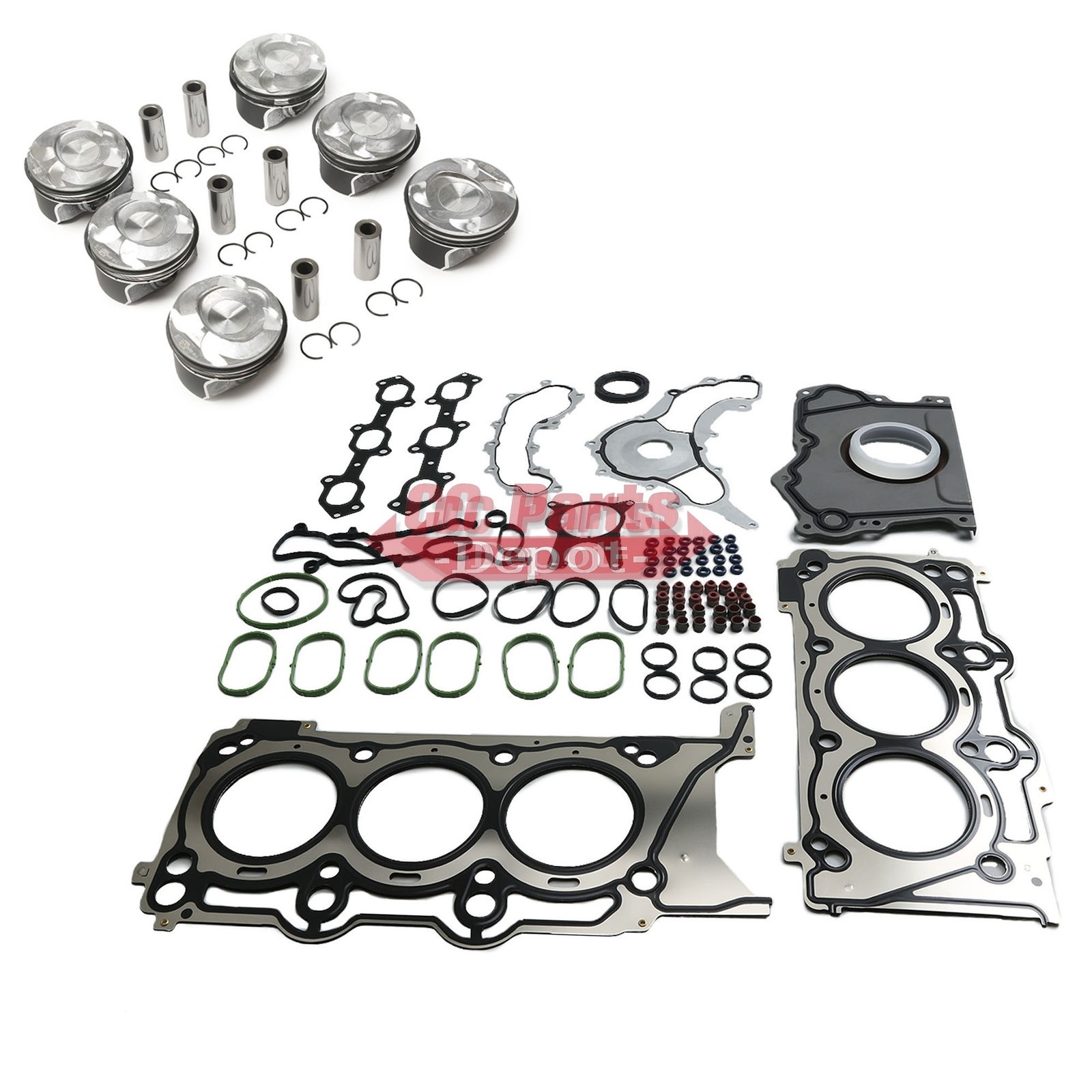 Engine Overhaul Piston Gasket Kit Fit For Maserati LEVANTE GHIBLI M156D 3.0T