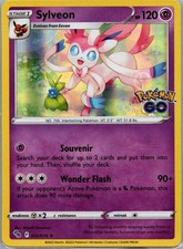 Sylveon Holo Rare Holo Pokemon GO 035/078
