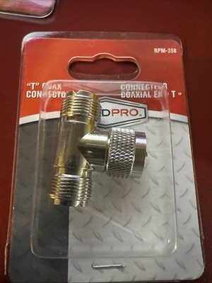 Roadpro RPM-358 Electrical Connectors   T Connector, Male Pl 259 To Female So