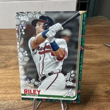 2019 Topps Holiday Austin Riley Rookie Card #HW76 Atlanta Braves