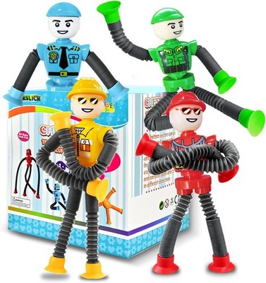 Easter Basket Stuffer Gift for Toddlers Kids Robot Sensory Travel Toys 4Pcs... 