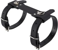 GARGOYLE BELLS Leather Blanket Holder For Motorcycle Genuine Carry... 