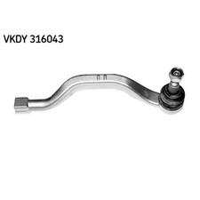 1x Spurstangenkopf SKF VKDY 316043 passend für RENAULT