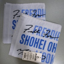 Shohei Ohtani MLB Player Signature Hand Towel 2 Pack Cotton 13.4x14.2in