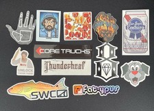 Twelve Random Stickers Lot Collection