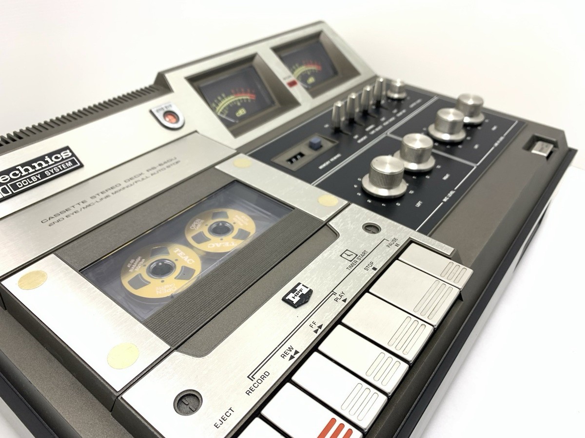 ★Technics STEREO CASSETTE DECK RS-640U　♪ TECHNICS RS 640U Stereo Cassette Tape Deck 2 Head Vintage 1976