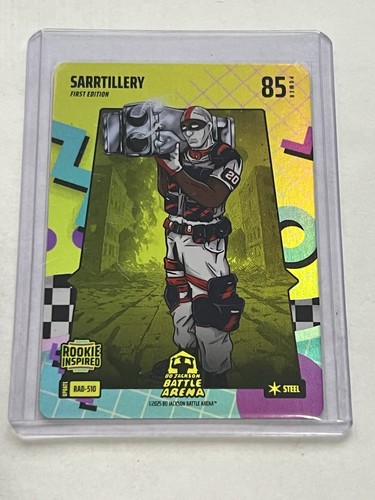 2025 Bo Jackson Battle Arena Update RAD-510 SARRTILLERY Alexandre Sarr Rad Steel