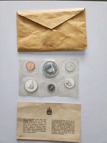 1967 Royal Canadian Mint Silver Proof Set Cello Sealed w/OGP and COA