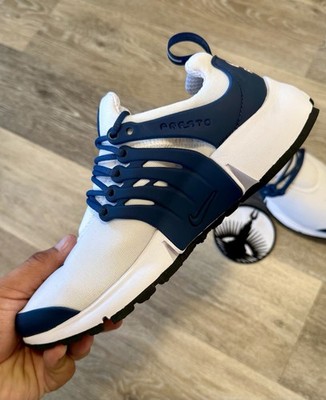 Nike Air Presto Nike By You 'White Navy Blue' 846440-997 Women's 8