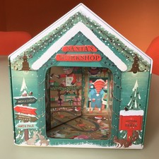 Empty M&S Santa's WorkShop Musical Light Up Christmas Tin, Marks & Spencer’s