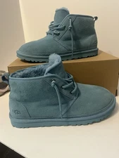 Size 10 Men’s Ugg Nuemel Boots Lt. Blue Excellent Condition Barely Worn!
