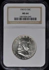 1963-D Franklin Half Dollar 50C NGC MS64