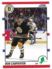 BOB BOBBY CARPENTER 1990-91 SCORE CARD NEAR MINT CONDITION