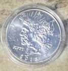 2018 Zombucks "FEAST" Currency of the Apocalypse 1 oz./.999 Fine Silver Round