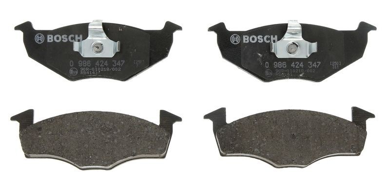 Plaquettes de frein BOSCH pour Vento 1.4 de 1991 à 1998 essieu avant
