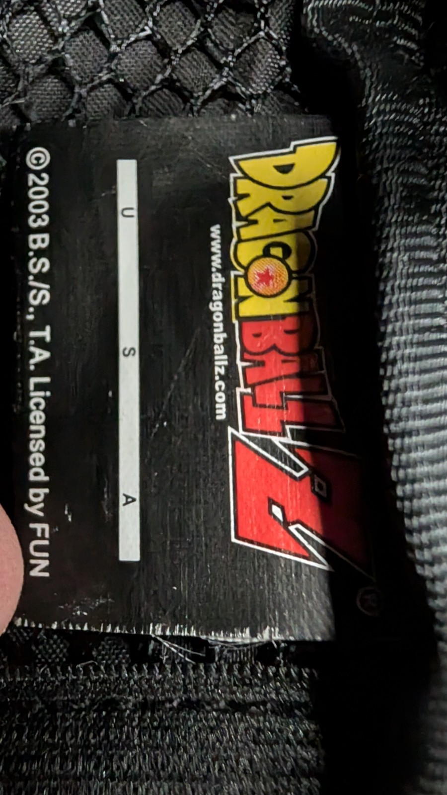 Vintage Nuby Dragonball Z Bag Game Carrying Case 2003 Made In USA