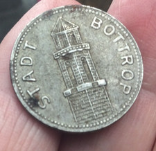 1919 GERMANY KRISGELD BOTTROB 10 PFENNIG COIN