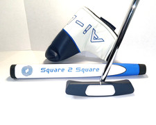 Copri lama albero Odyssey Square 2 quadrati doppia larghezza RH 34 pollici centrale putter SL90